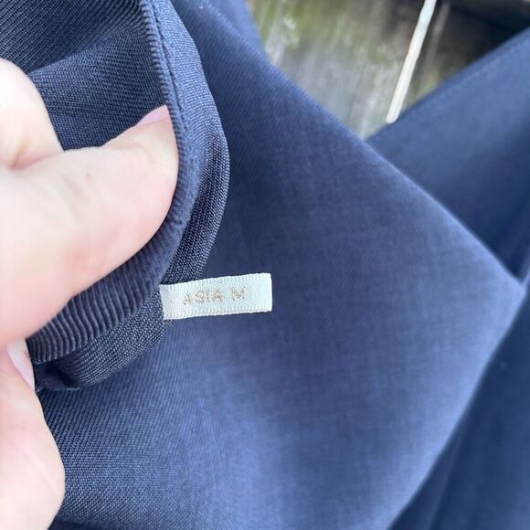 Five Plus Asian Navy Mini Dress Medium - Picture 3 of 5